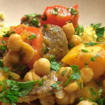 Moroccan Chickpea and Vegetable Tagine