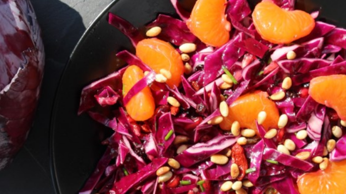 Blood Orange Cabbage Salad Recipe