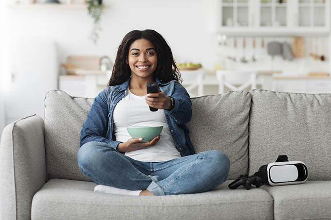 Mindful Eating in Front of the TV