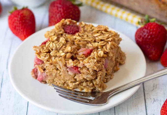Berry Bake with Oatmeal