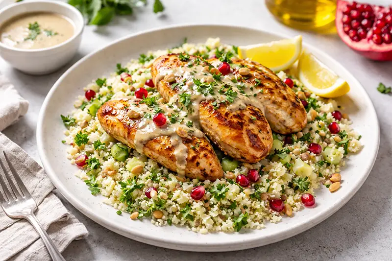 Lemon-Tahini Chicken